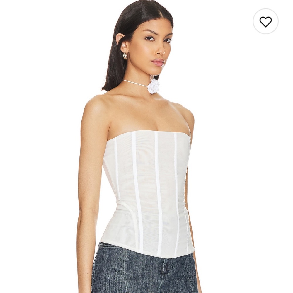 Miaou libra corset white BNWT